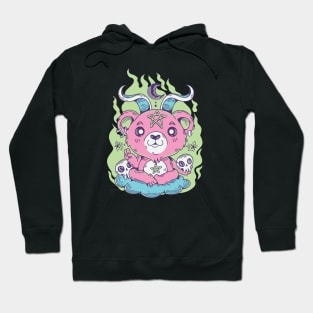 Gothic Baphomet Bear // Funny Cute Creepy Hoodie